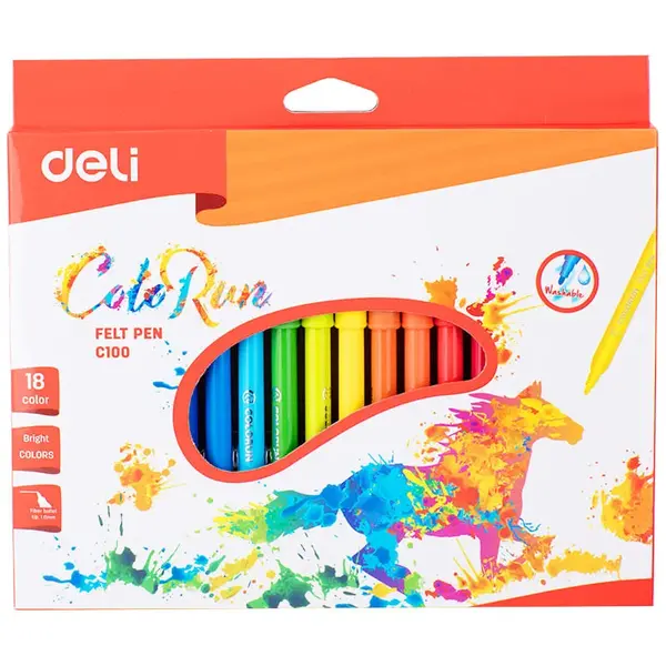 Carioci 18 culori Deli Carioci 18 culori Deli