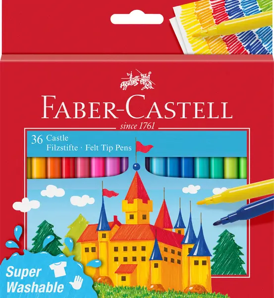 Carioci 36 culori Faber-Castell Carioci 36 culori Faber-Castell