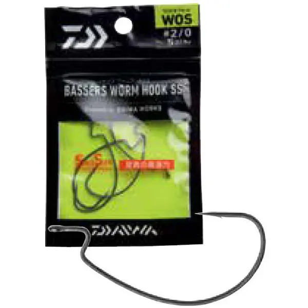Carlig Daiwa Offset Bassers Worm Nr.02/5Buc