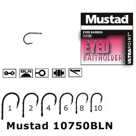 Carlig Eyed Baitholder 10750NP-BN Nr.1