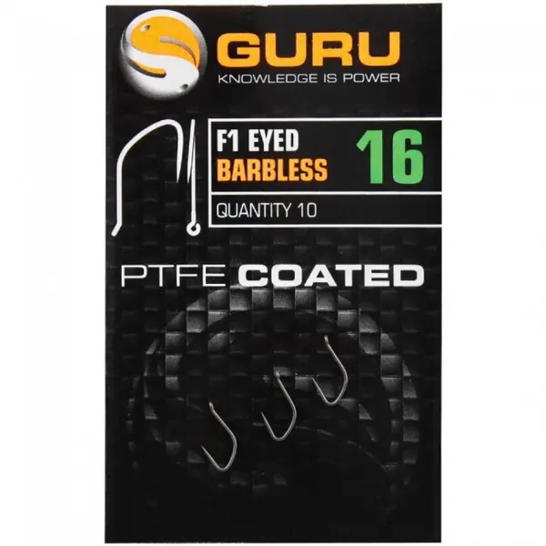 Carlig F1 Barbless Eyed Nr.20 10buc