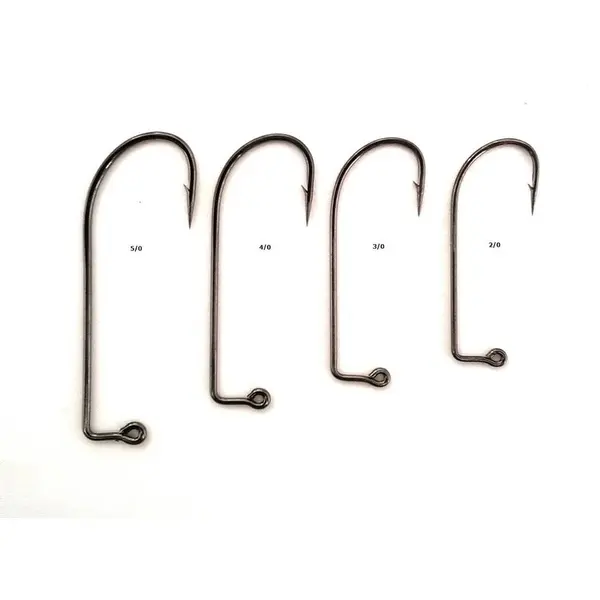Carlig Jig Hook Black Nickel nr.8/0 100buc