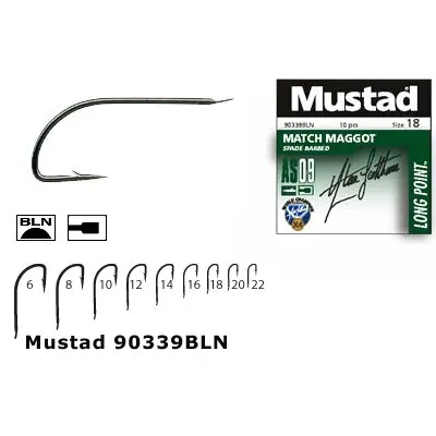 Carlig Match Maggot MU01 Nr.18