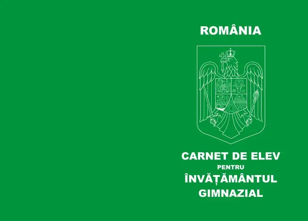 Carnet de elev pentru învățământul gimnazial A6 copertă colorată Carnet de elev pentru învățământul gimnazial A6 copertă colorată