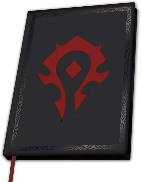Carnetel ABYstyle Games: World of Warcraft - Horde Symbol, format A5