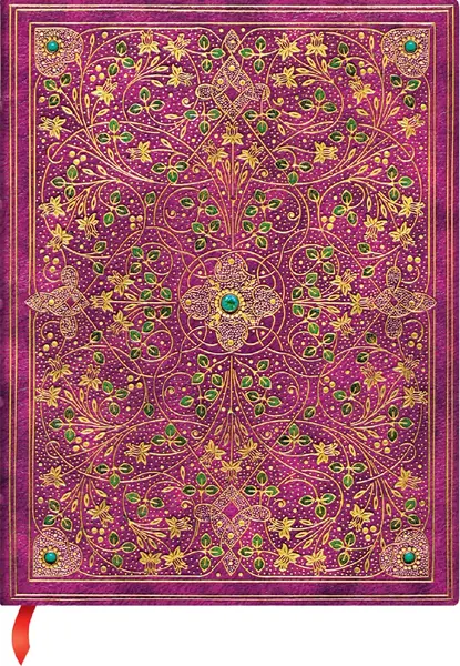 Carnețel Paperblanks Diamond Jubilee - 18 x 23 cm, 72 coli de hârtie, cu linii largi