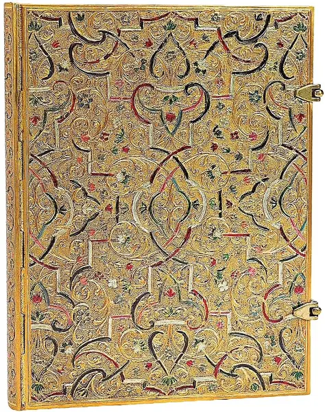 Carnețel Paperblanks Gold Inlay - Ultra, 120 de coli