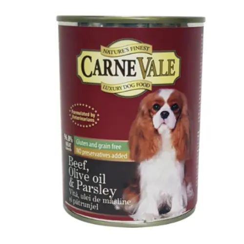 Carnevale Dog Conserva Vita/Patrunjel/Ulei Masline 800 g