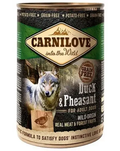 CARNILOVE Wild Meat Duck&Pheasant rață și fazan 400 gr