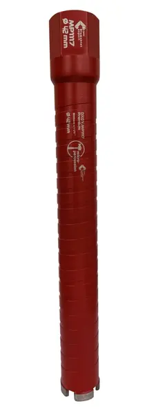 Carota diamantata cu micro-percutie pt. beton armat diam. 45 x 300 (mm) - Super Premium - DXDY.MP1117.045