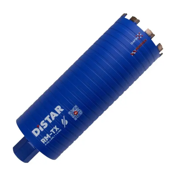 Carota diamantata RM-TX segment turbo pt. beton armat diam. 122 x 300 (mm) - Profesional Standard - DiStar-10170429030