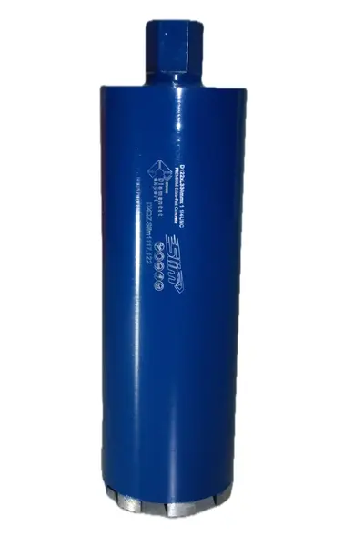 Carota diamantata segment Turbo Laser SLIM-Rapid pt. beton armat diam. 127 x 350 (mm) - Premium - DXQZ.Slim1117.127