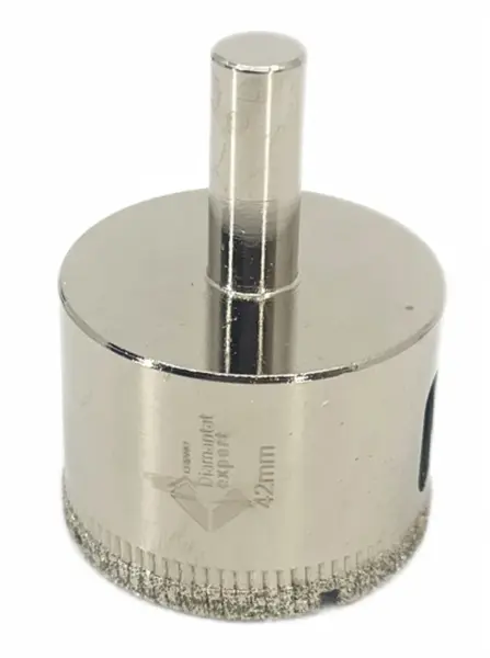 Carota diamantata WETDrill 42mm - gaurire cu apa pt. portelan, faianta, gresie etc. - Profesional Standard. - DXDY.WETDrill.42