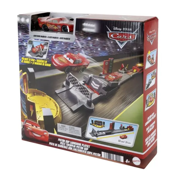 CARS SET DE JOACA PISTA DE LANSARE SI MASINUTA FULGER MCQUEEN