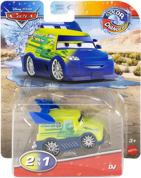 Cart Disney Pixar Cars - Color Changers, 1:55, sortiment