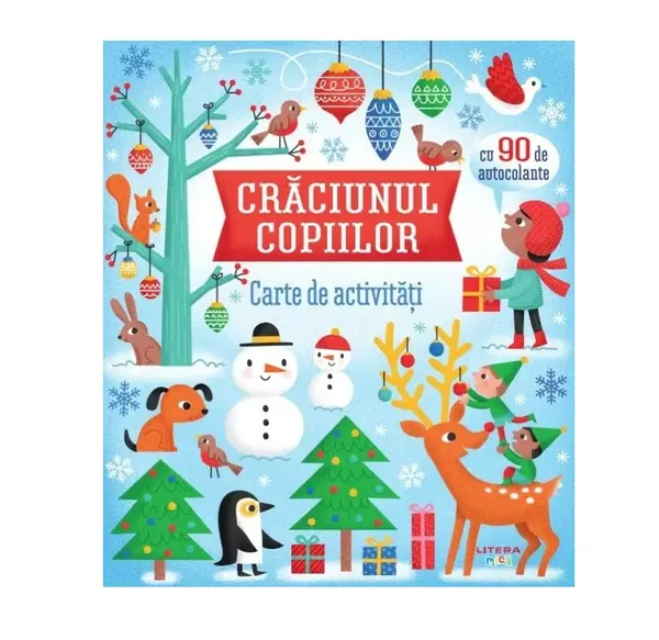 Carte cu activitati Craciunul Copiilor