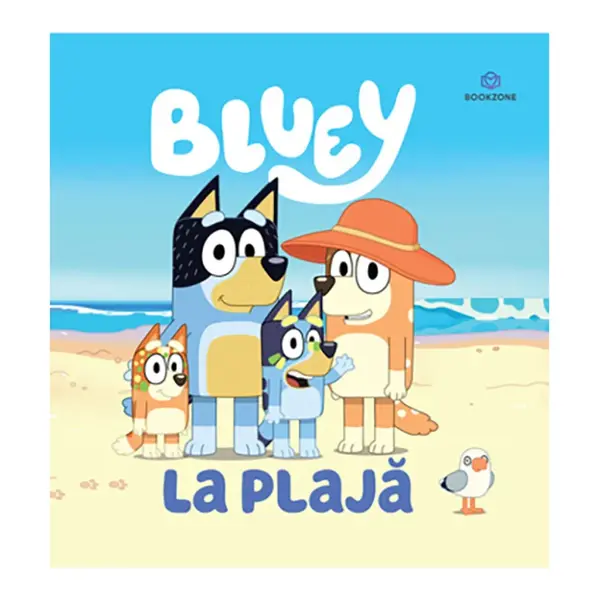 Carte cu ilustratii, Bluey, La plaja