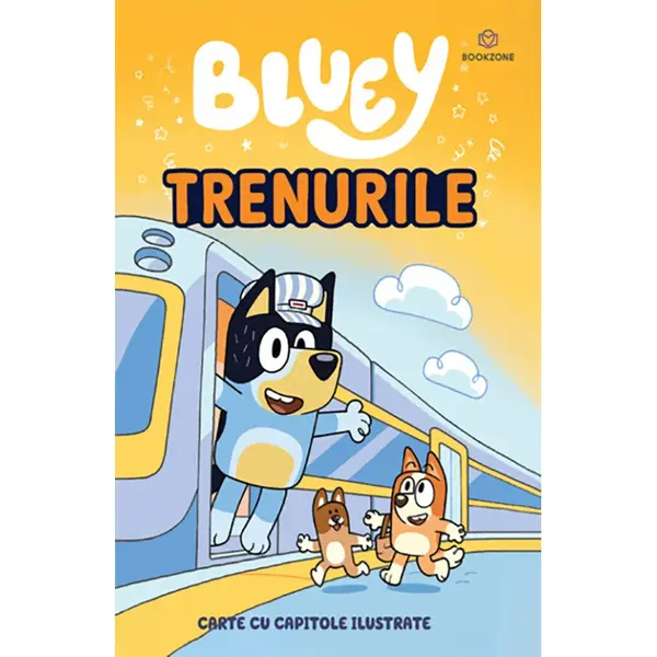 Carte cu ilustratii, Bluey, Trenurile