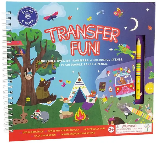 Carte cu scene Floss and Rock Transfer Fun - Aventură
