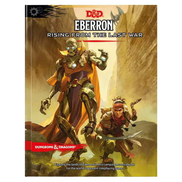 Carte D&D Eberron Rising From the Last War Adventure Book