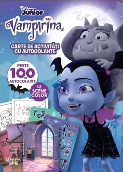 Carte de activitati cu autocolante. Vampirina/***