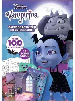 Carte de activitati cu autocolante. Vampirina/***