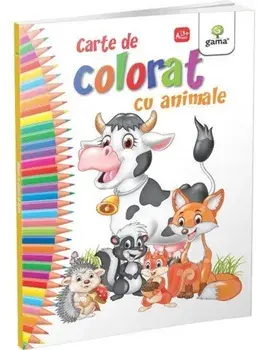 Carte de colorat cu animale/***
