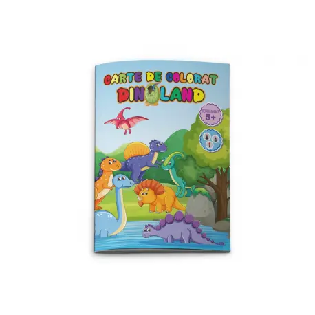 Carte de colorat Dinoland, Daco