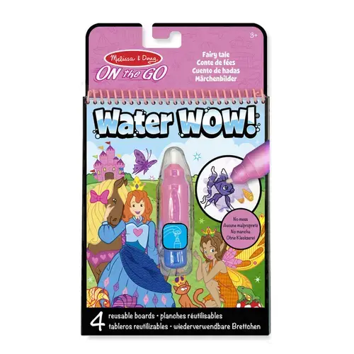 Carte de colorat Melissa & Doug - Water Wow!, Basme