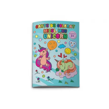 Carte de colorat Micul meu Unicorn, Daco