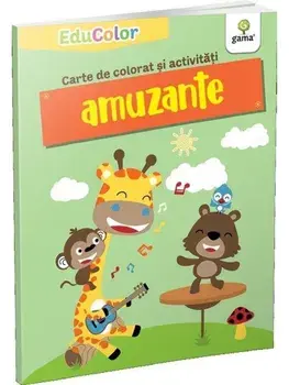 Carte de colorat si activitati amuzante/***