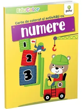 Carte de colorat si activitati cu numere/***