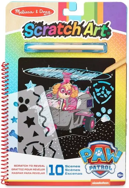 Carte de razuit Melissa & Doug - Skye de la Patrula Catelusilor
