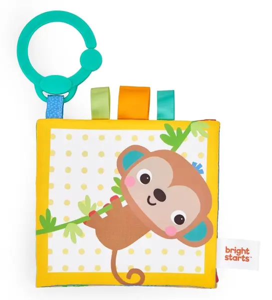 Carte moale foșnitoare Bright Starts – Safari Buddies