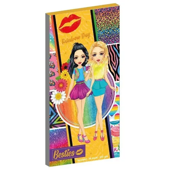 Carte pentru design Grafix Luxury Besties 30x15 cm 24 pag
