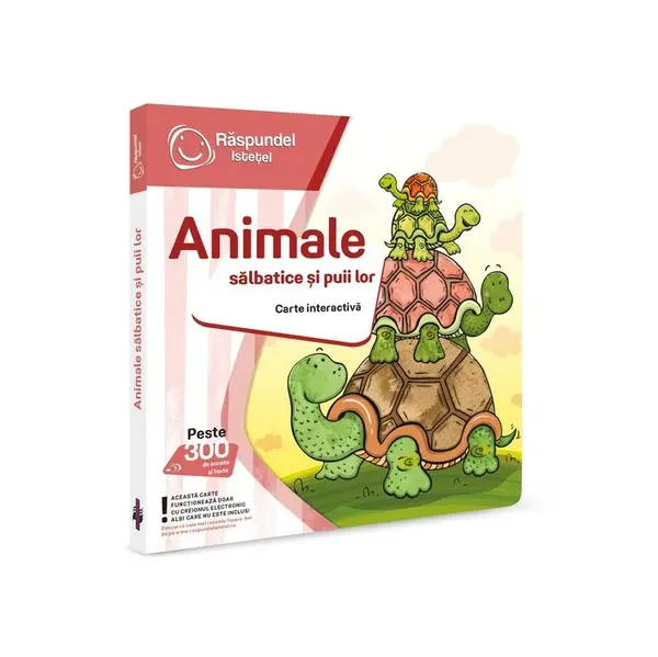 Carte Raspundel Istetel Animale salbatice si puii lor