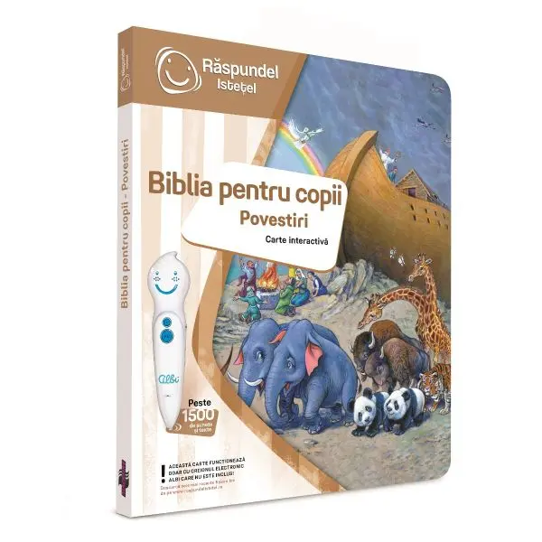 Carte Raspundel Istetel Biblia pentru copii Povestiri