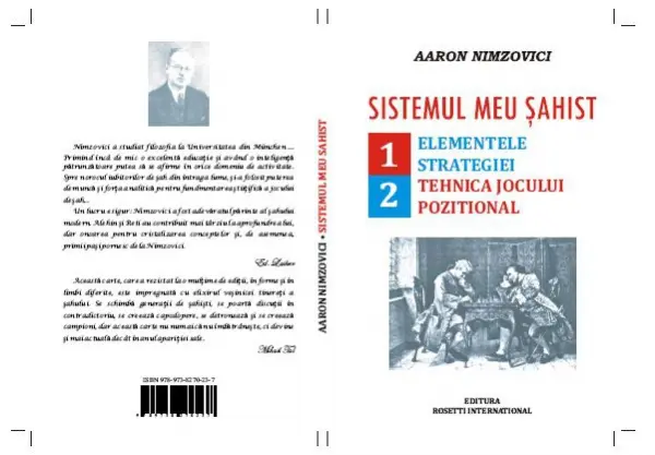 Carte : Sistemul meu sahist A. Nimzovici