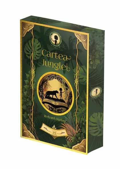 Cartea Junglei - cu folio si canturi ilustrate