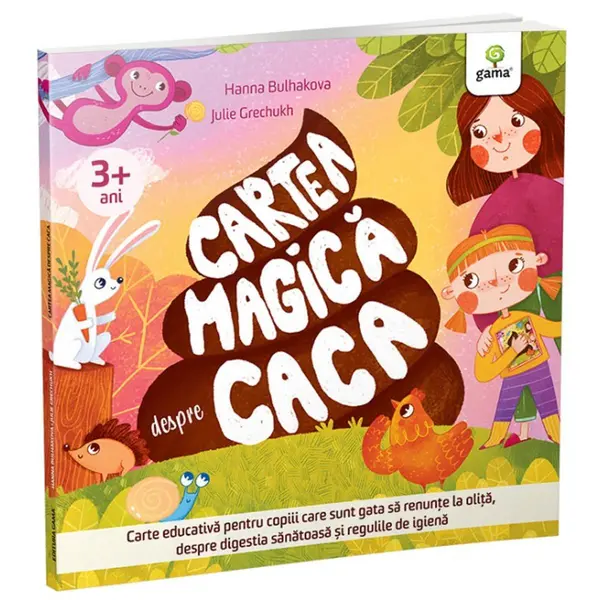 Cartea magica despre caca, Hanna Bulhakova , Julie Grechukh