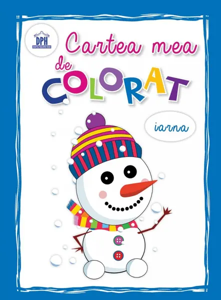 Cartea mea de colorat. Iarna
