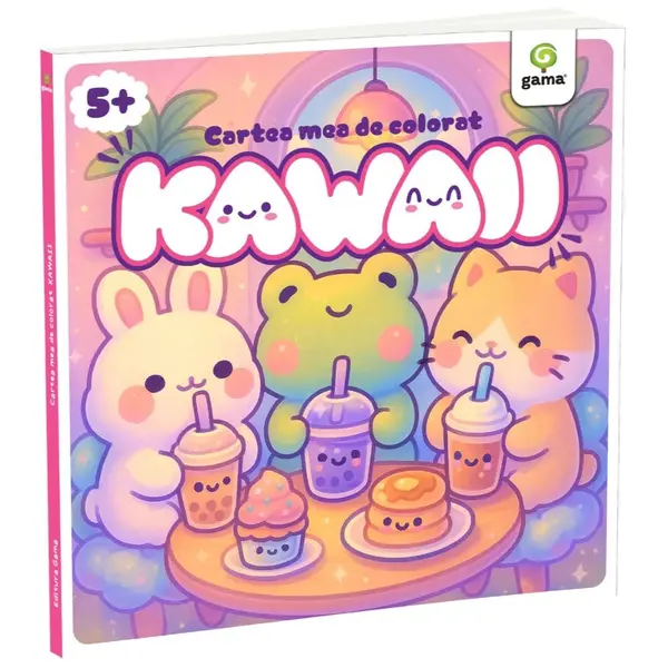 Cartea mea de colorat Kawaii