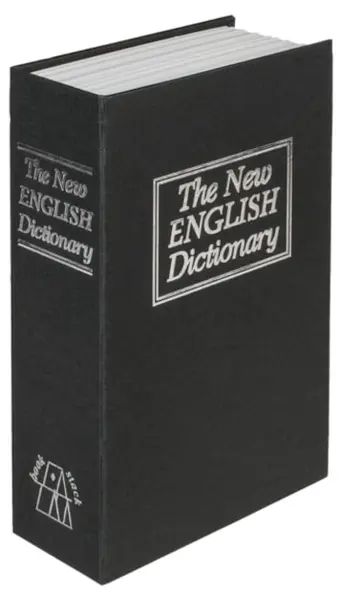 Cartea seif Out of the Blue - The New English Dictionary, sortiment