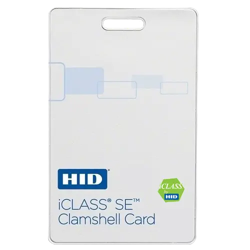Cartela de acces 13,56MHz, iClass 2k - Clamshell HID-2080