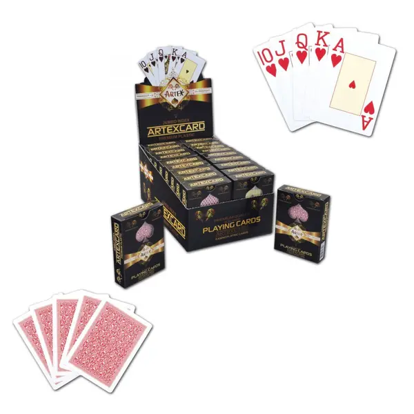 Carti de joc Artex Poker 100% Plastic