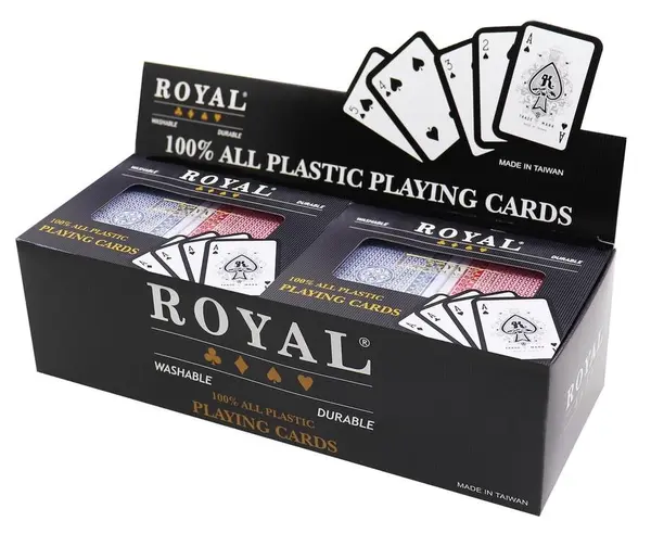 Cărți de joc AS Company - Royal Canasta Poker, 2 punți