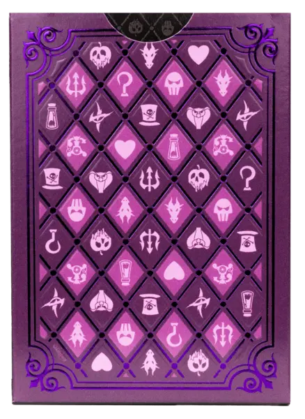 Carti de joc - Disney Villains - Purple | Bicycle