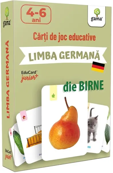 Carti de joc educative - Limba germana |