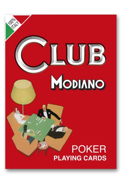 Carti de joc POKER CLUB Rosu Albastru (carton)