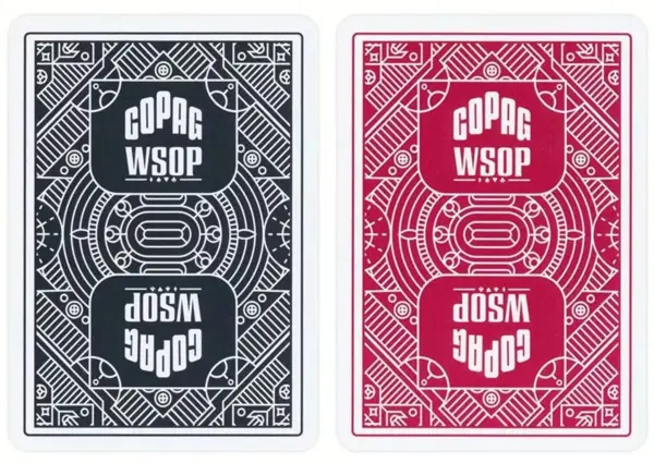 Carti de joc - Set 2 Pachete WSOP Copag Poker Set Jumbo Index | Copag